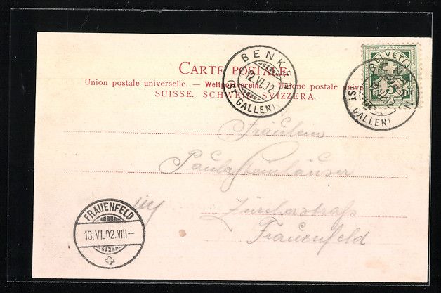 Cartoline postali: Passepartout-AK Maria Bildstein, Gasthau – Usato da Berlin venduto da bartko-reher 1
