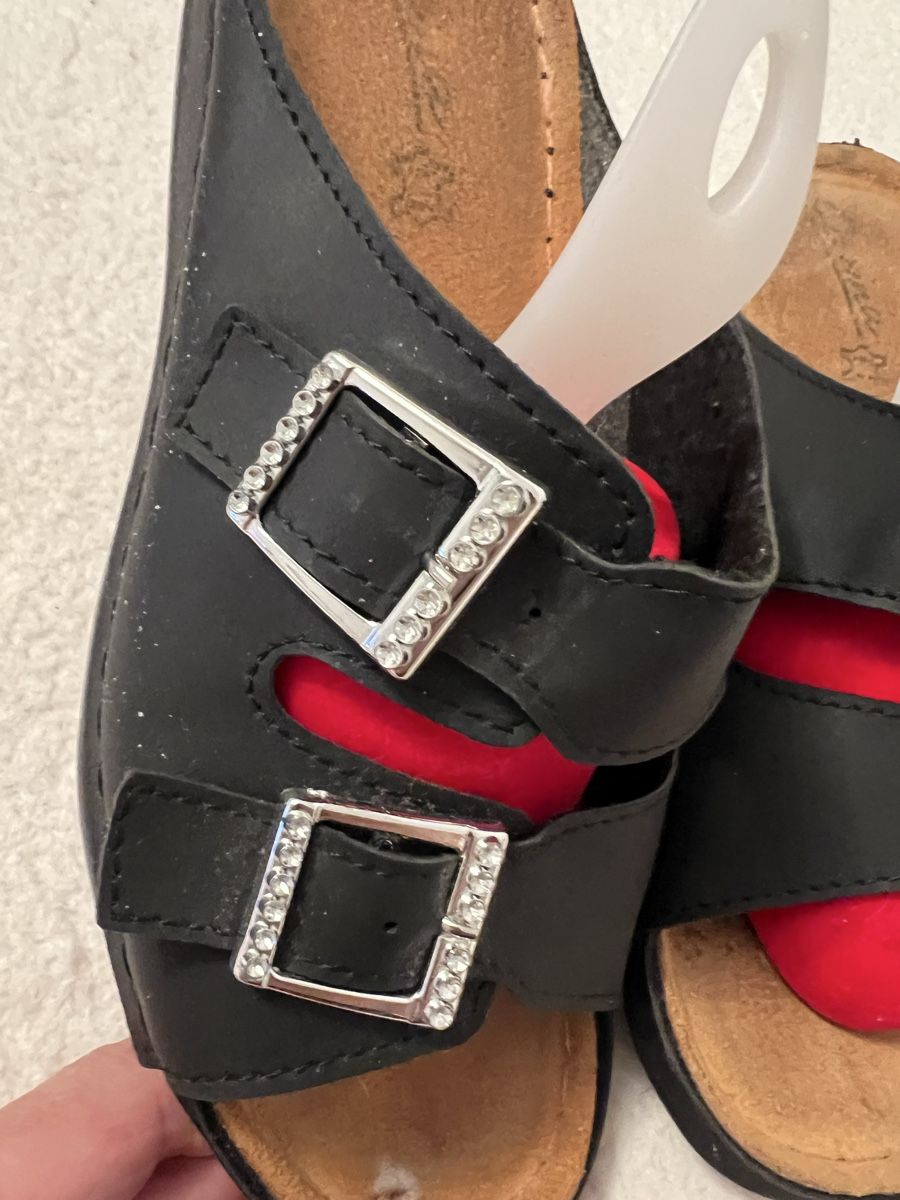 Scarpe da donna: NEU**SANDALE Gr. 39**SCHWARZ**TOP GESCHENK*** – Nuovo e nell'imballaggio originale da Zürich venduto da Ceca52 1