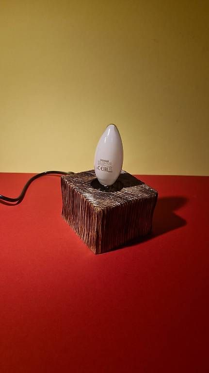 Lampade: Lampe de chevet en bois – Nuovo (secondo la descrizione) da Fully venduto da puma444 3