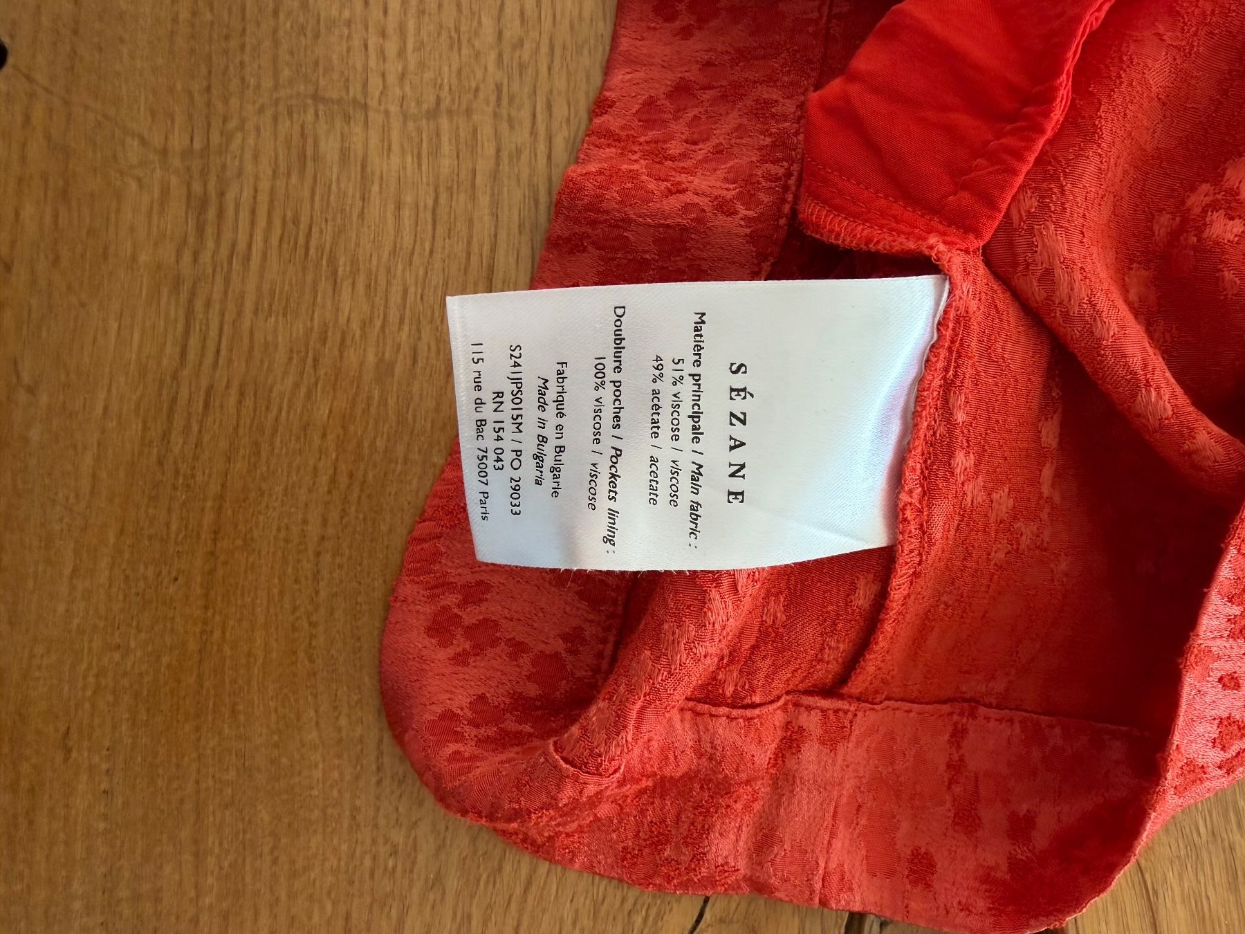 Sezane Tute: Joan Jumpsuit Sezane Grösse 34 – Nuovo (secondo la descrizione) da Oberwil-Lieli venduto da Claudine_1988 4
