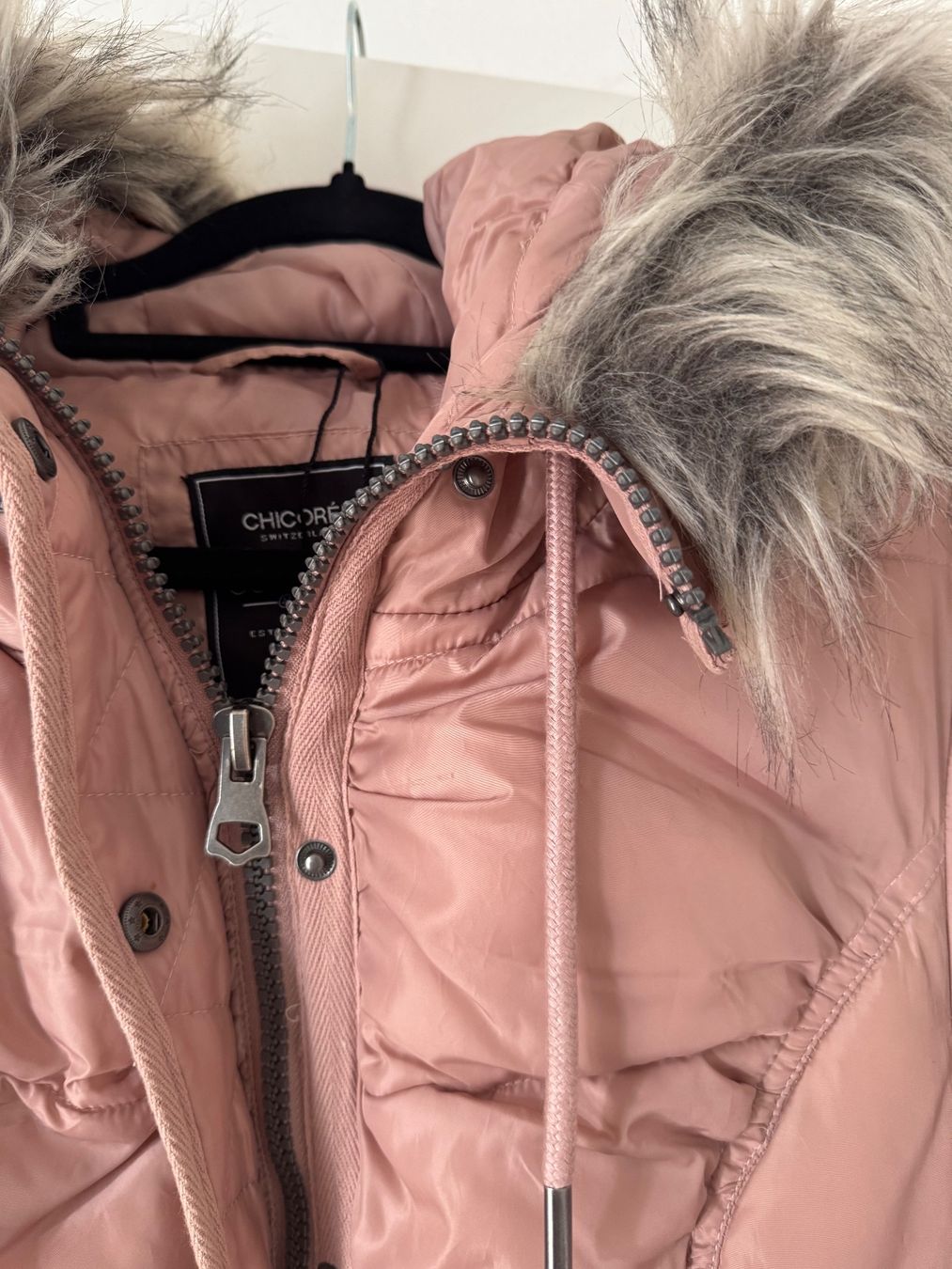 Cappotti: Wintermantel Gr. M / L, Rosa mit Kapuze – Nuovo (secondo la descrizione) da Künten venduto da bel_6wn2 1