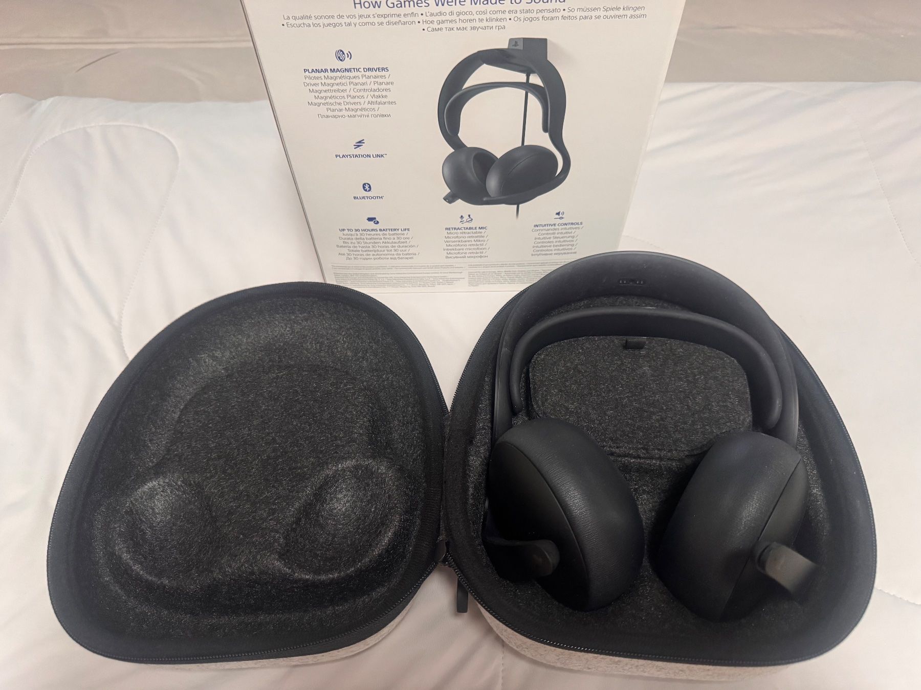 Sony Cuffie: PS5 Pulse Elite Wireless Headset Schwarz – Nuovo (secondo la descrizione) da Zürich venduto da UndeadStore 1