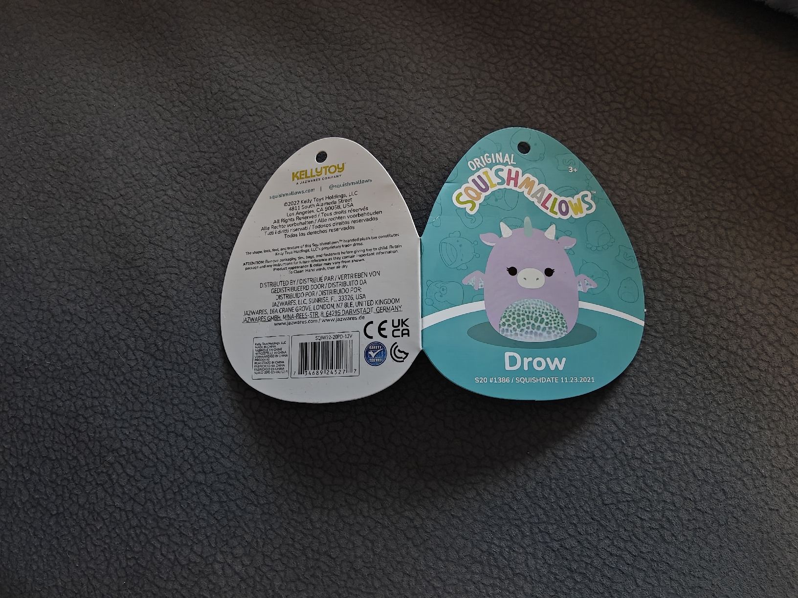 Squishmallows Giocattoli: Squishmallow Drow der Drache – Nuovo (secondo la descrizione) da Neuhausen venduto da rei_h8dn 4