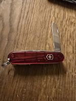 Victorinox Offiziersmesser Rot transparent