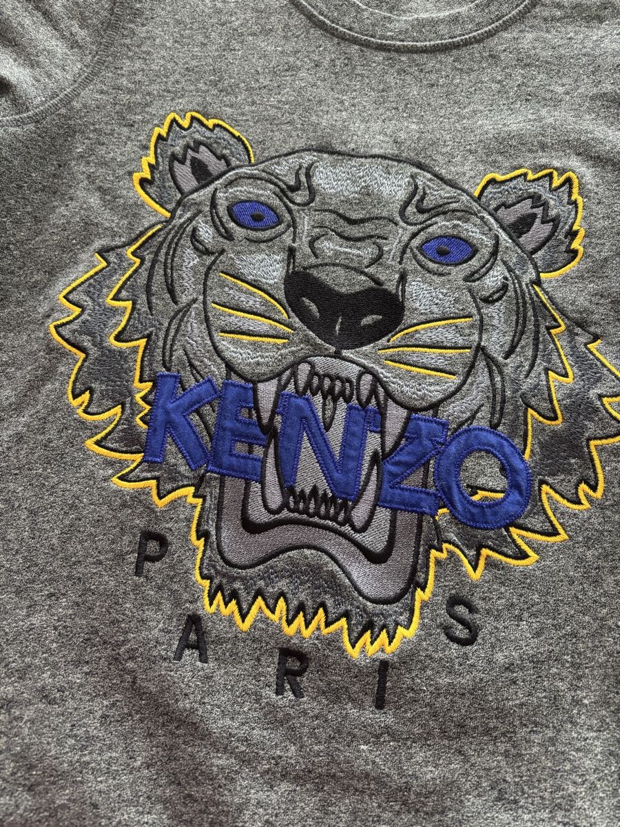 Kenzo Maglioni & Felpe: Kenzo Paris Pullover Grau Gr. S, 🔝Zustand – Usato da Augst BL venduto da fine-art 3