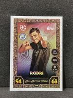 Match attax 2025 /26 Rodri All Action Hero 