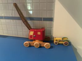 Altes Video Vintage Holzspielzeug  von Brio 