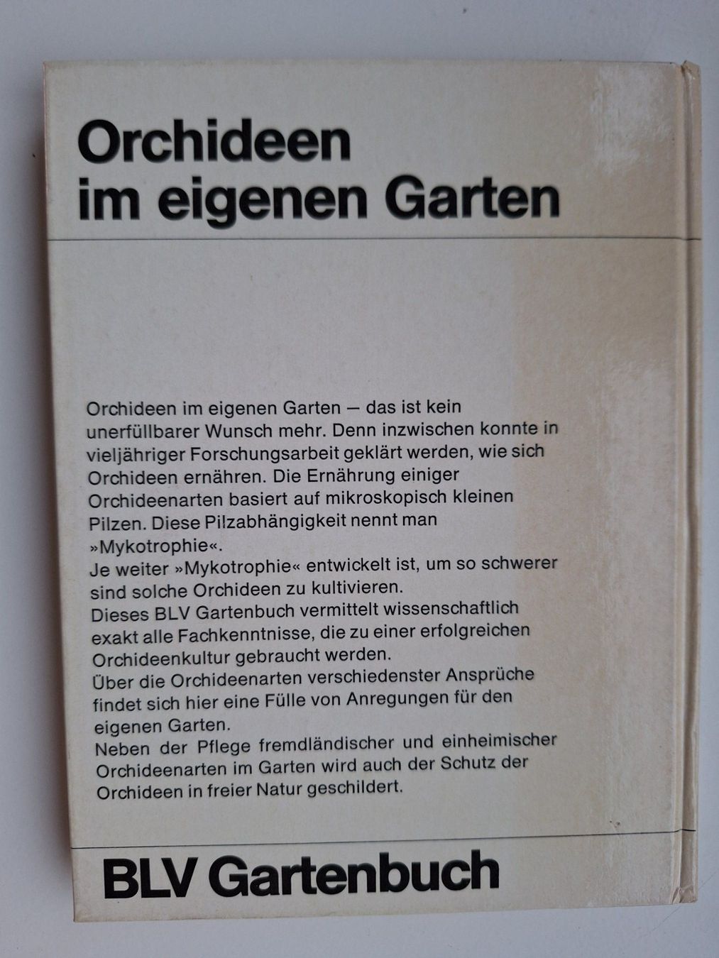 Libri: Orchideen im eigenen Garten - BLV Gartenbuch Top – Usato da Zürich venduto da t24_de 1