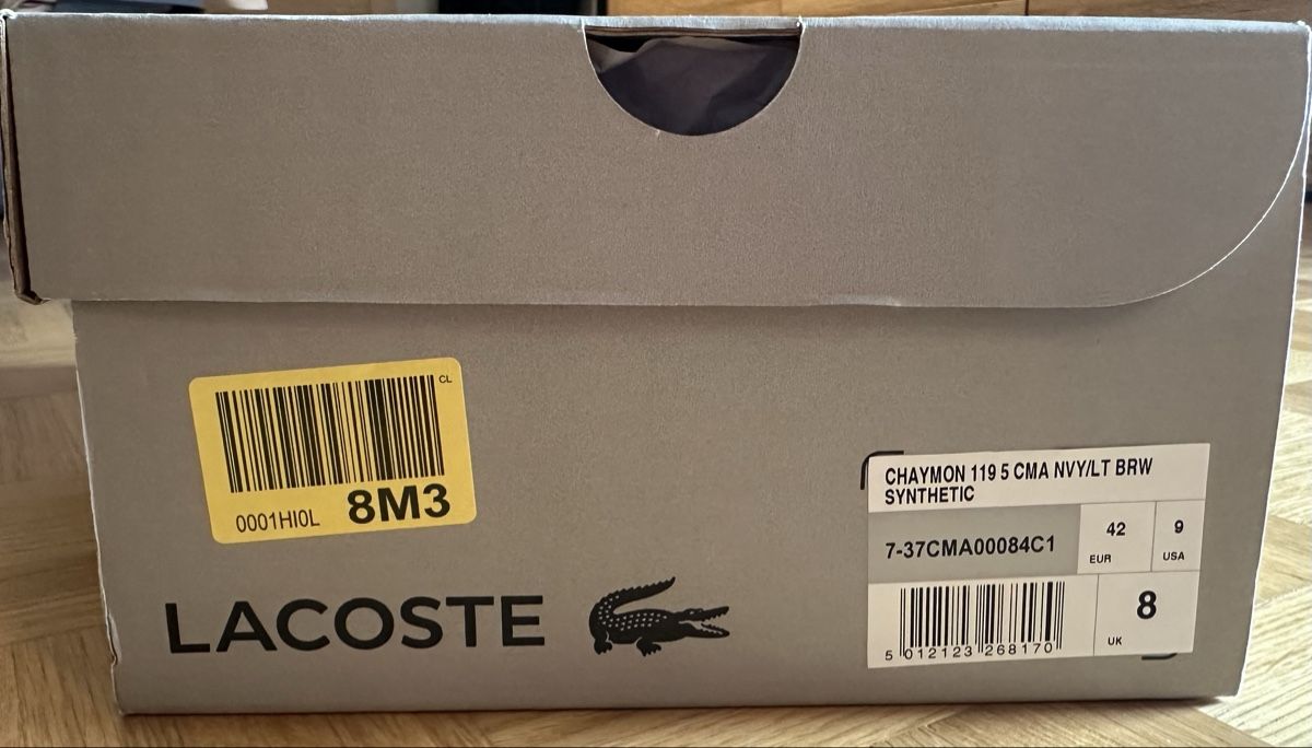 Lacoste Herrenschuhe: Lacoste Turnschuhe dunkelblau Grösse 42 – Neu und originalverpackt aus Thalwil von ale_q8bn 4