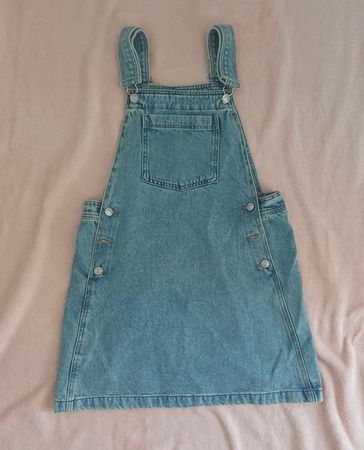 MNG Latzkleid hellblau Grösse S neu
