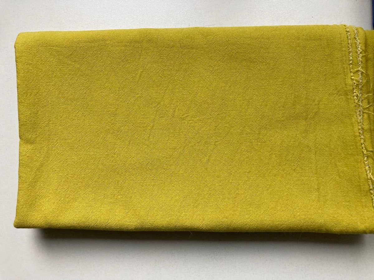 Stoffe: Viskose-Leinen-Stoff 120x145 cm limone – Neu (gemäss Beschreibung) aus Zuchwil von Mauz2