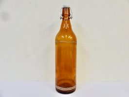 Bierflasche BIER FLASCHE GLASHÜTTE BÜLACH 1966? GEEICHT 1965