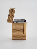 S.T. DUPONT Initial Quadrat Gold Feuerzeug (26092495)