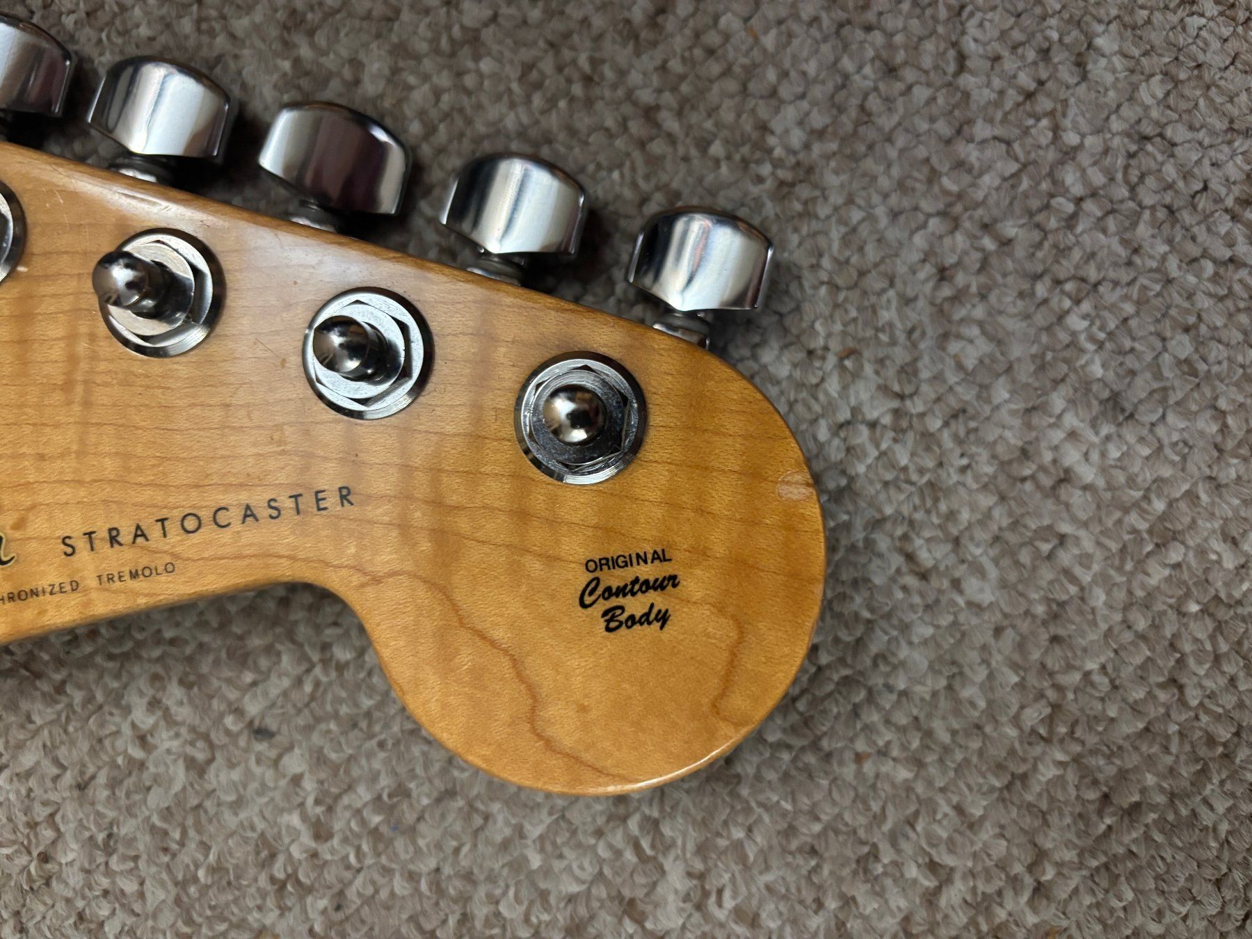 Fender Strumenti musicali: Fender Stratocaster Neck Custom Shop 2007 – Usato da winterthur venduto da groz78 3
