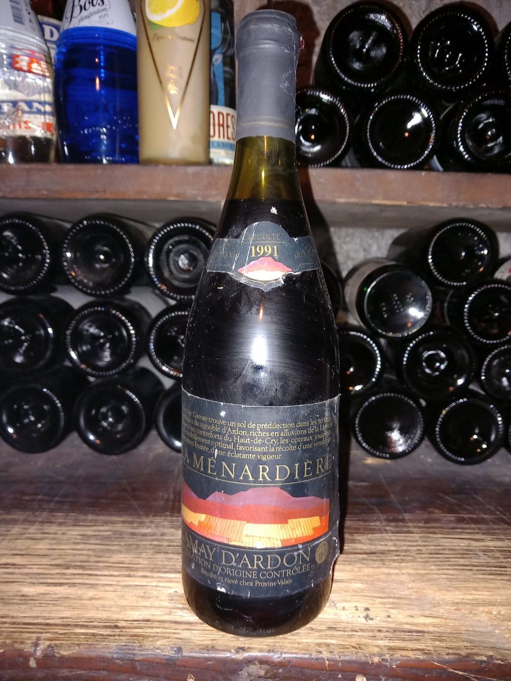Wein: La ménardière gamay d'ardon 1991 – Neu (gemäss Beschreibung) aus Le locle von juliensaran 1