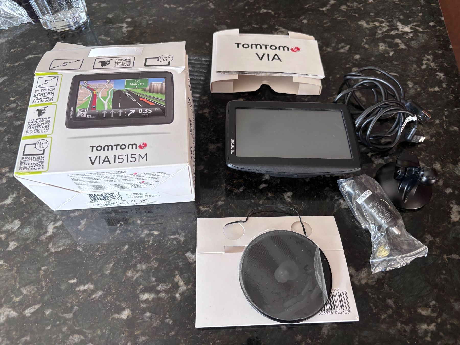 Tomtom Navigatori: TomTom VIA 1515M Navigationsgerät US Can & Mex – Usato da Balsthal venduto da Uroby 1