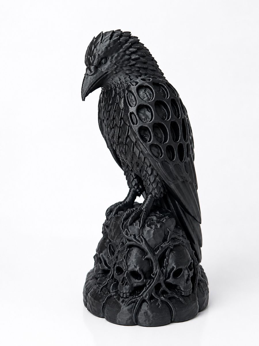 Skulpturen & Statuen: Black Eagle Skull Statue Sculpture New – Neu (gemäss Beschreibung) aus Dübendorf von del_82k8 1