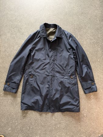 Hackett Regenmantel blau, Grösse S