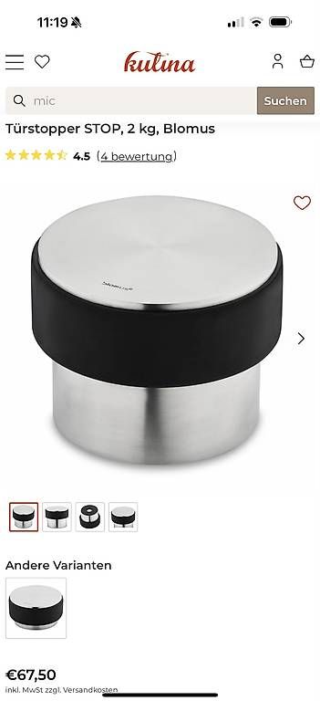 Porte: BLOMUS Türstopper, 2 Stk. – Usato da Hofstetten SO venduto da Katharina_Nina_Nina 2