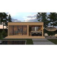 Gartenhaus-Lounge, DIY 3mx4m+3mx3m offen