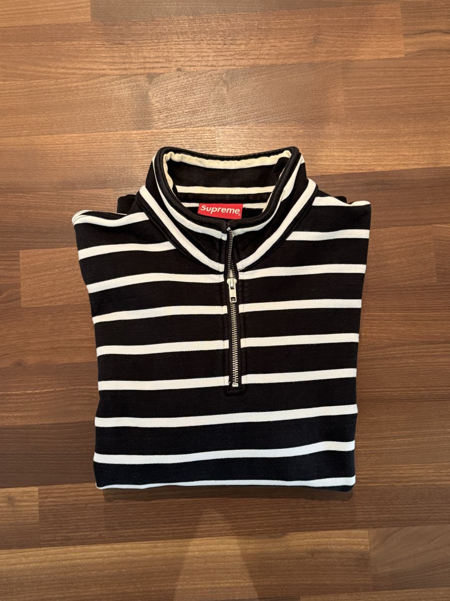Pullover & Sweatshirts: Supreme Streifen Quarter-Zip Pullover, ab CHF 1.-  – Gebraucht aus Gränichen von lixil 2