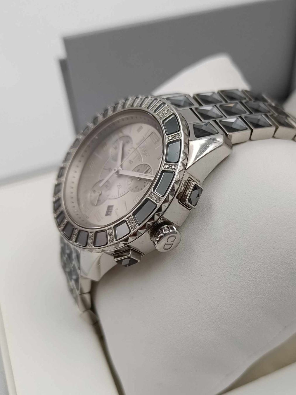 Dior Orologi: DIOR " CHRISTAL " CHRONOGRAPH 38 MM – Usato da Luzern venduto da EdiGem 3