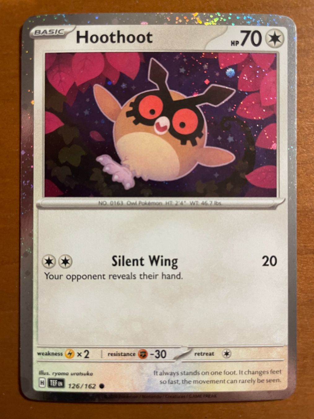 Pokémon Carte collezionabili: Pokemon Hoothoot Spezial (Versand gratis) – Nuovo (secondo la descrizione) da Chur venduto da Angerson