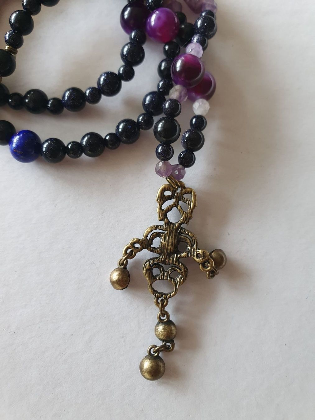 Catenine: Sandstone, Amethyst und Agate – Nuovo (secondo la descrizione) da Benglen venduto da Meercat3 5