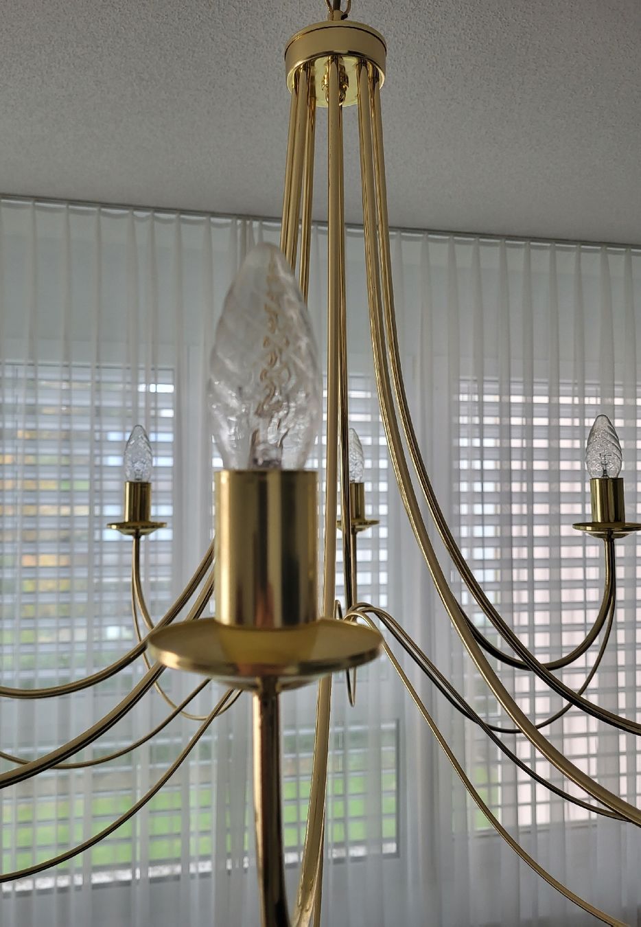 Lampade: Messingleuchter achtarmig – Usato da Grenchen venduto da MrBlack 1