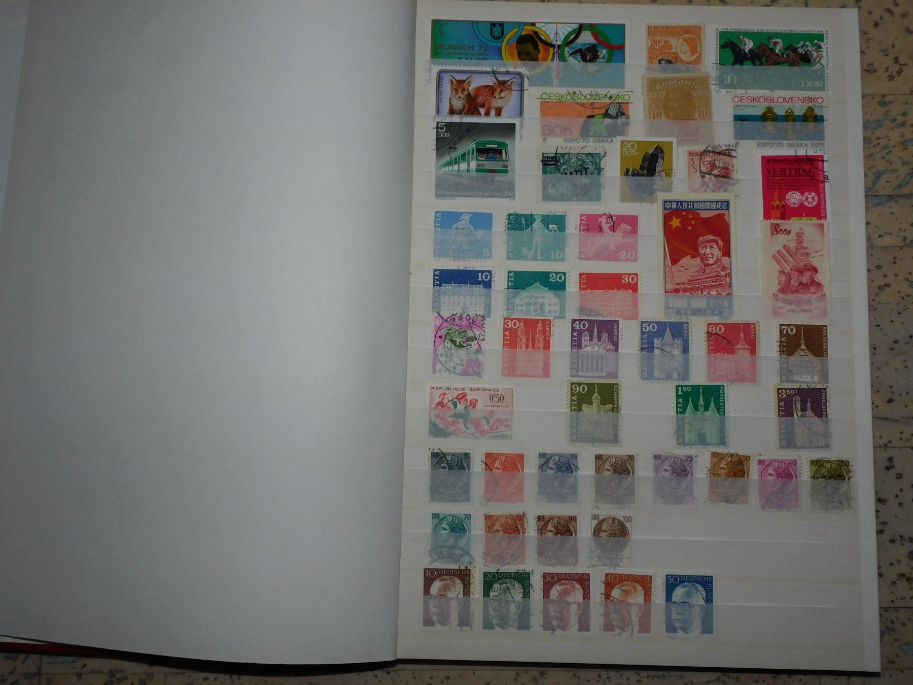 Alle Briefmarken: Briefmarken Sammlung in Alben und Ordner – Gebraucht aus St. Niklaus VS von sportler60 3