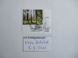 Voll Ort Ersttagsstempel 8754 Netstal