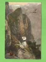 Alte Ansichtskarte "La mort du chasseur" 1913