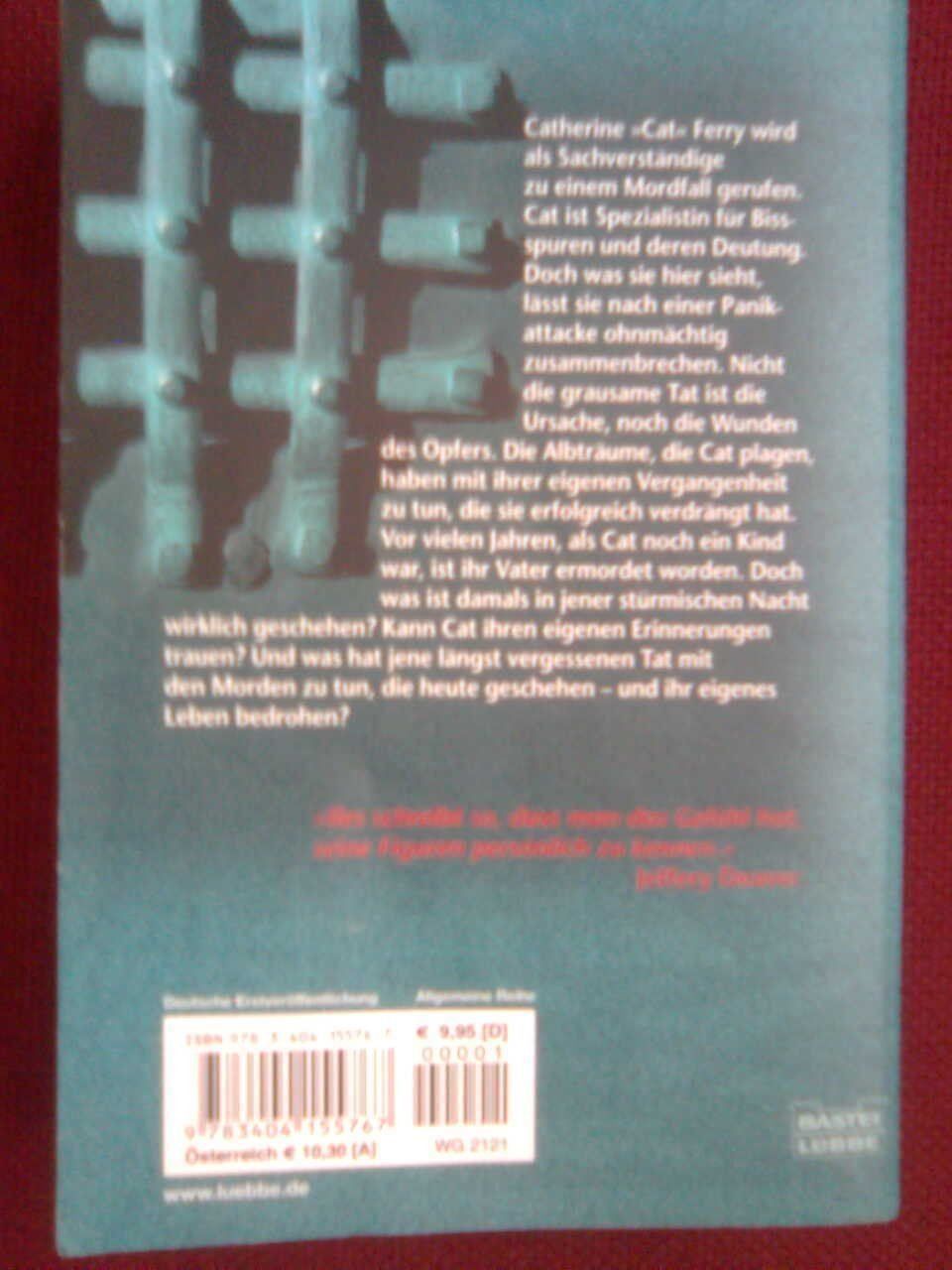 Bücher: Greg Iles Bisswunden – Gebraucht aus Basel von Alacant 2