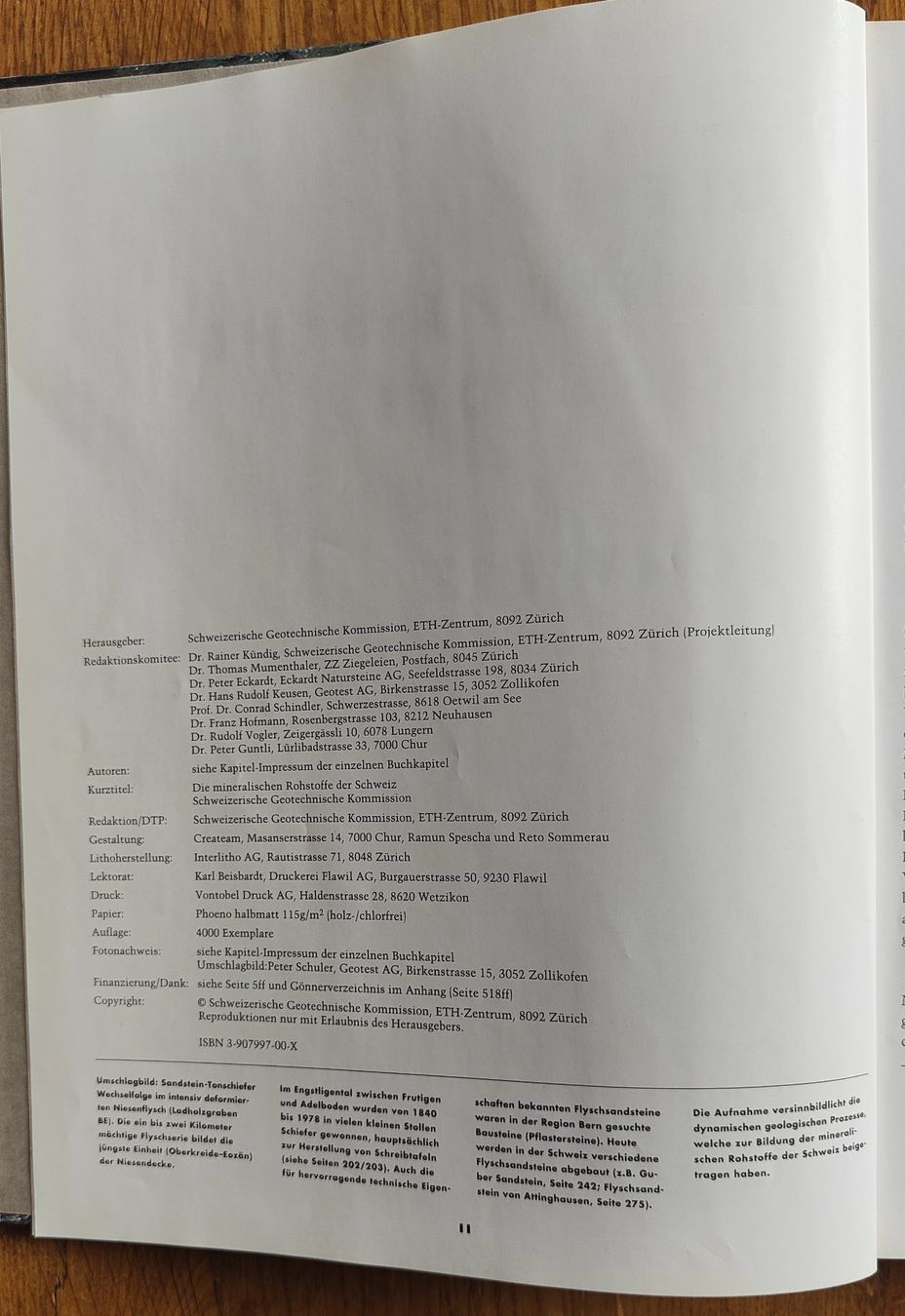 Libri: Die mineralischen Rohstoffe der Schweiz – Usato da Herbetswil venduto da Keltka9 1