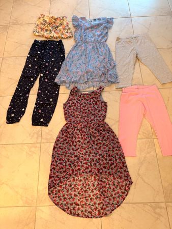 tolles Sommerkleider-Paket für Mädchen, Gr. 152 - 6 Teile