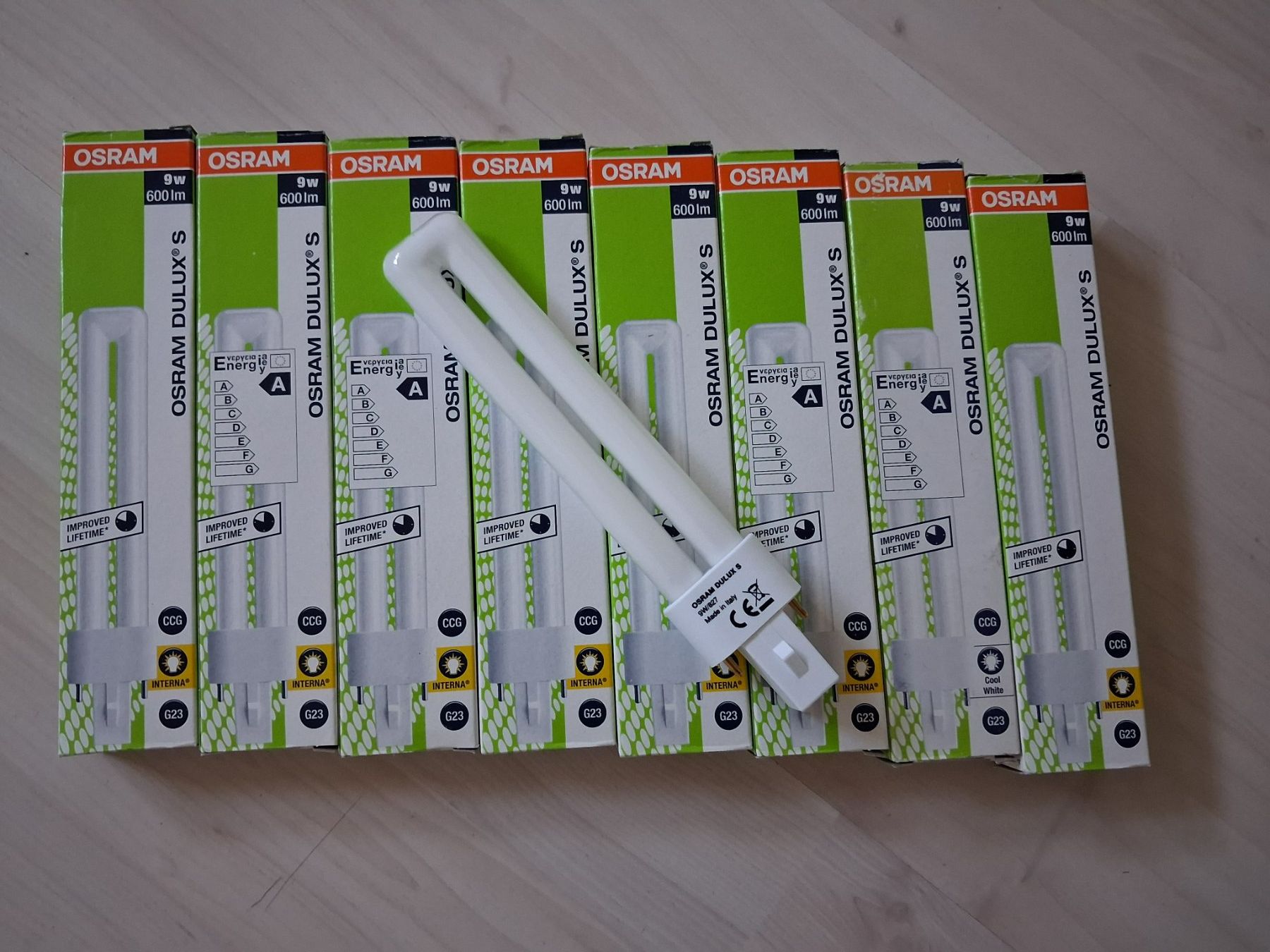 Lampes: 8 X      OSRAM DULUX S STECKSOCKEL – Neuf avec emballage d'origine à langnau par Santos1411