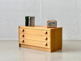 Mid-Century Lowboards aus Eiche, 1970er Jahre