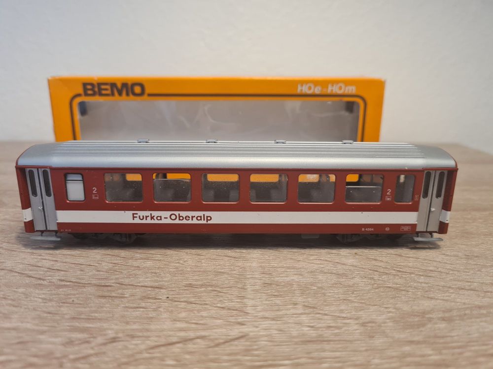 Bemo 3259 Personenwagen 2.Kl Furka Oberalp H0m | Kaufen Auf Ricardo