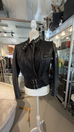 Lederjacke HARRO Gr. S, Schwarz, Top Zustand für Winter!