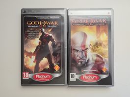 God of War Ghost of Sparta + Chains of Olympus PSP Platinum