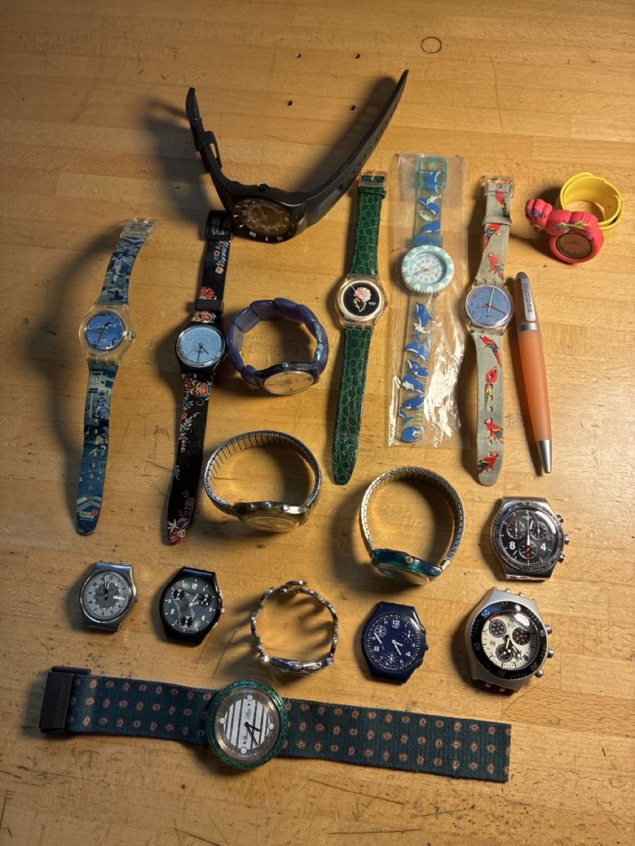 Swatch Uhren: Lot Swatch – Gebraucht aus Biel/Bienne von moscherinos