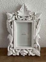 Romantischer Vintage Fotorahmen, weiss, 10x15 cm, Deko