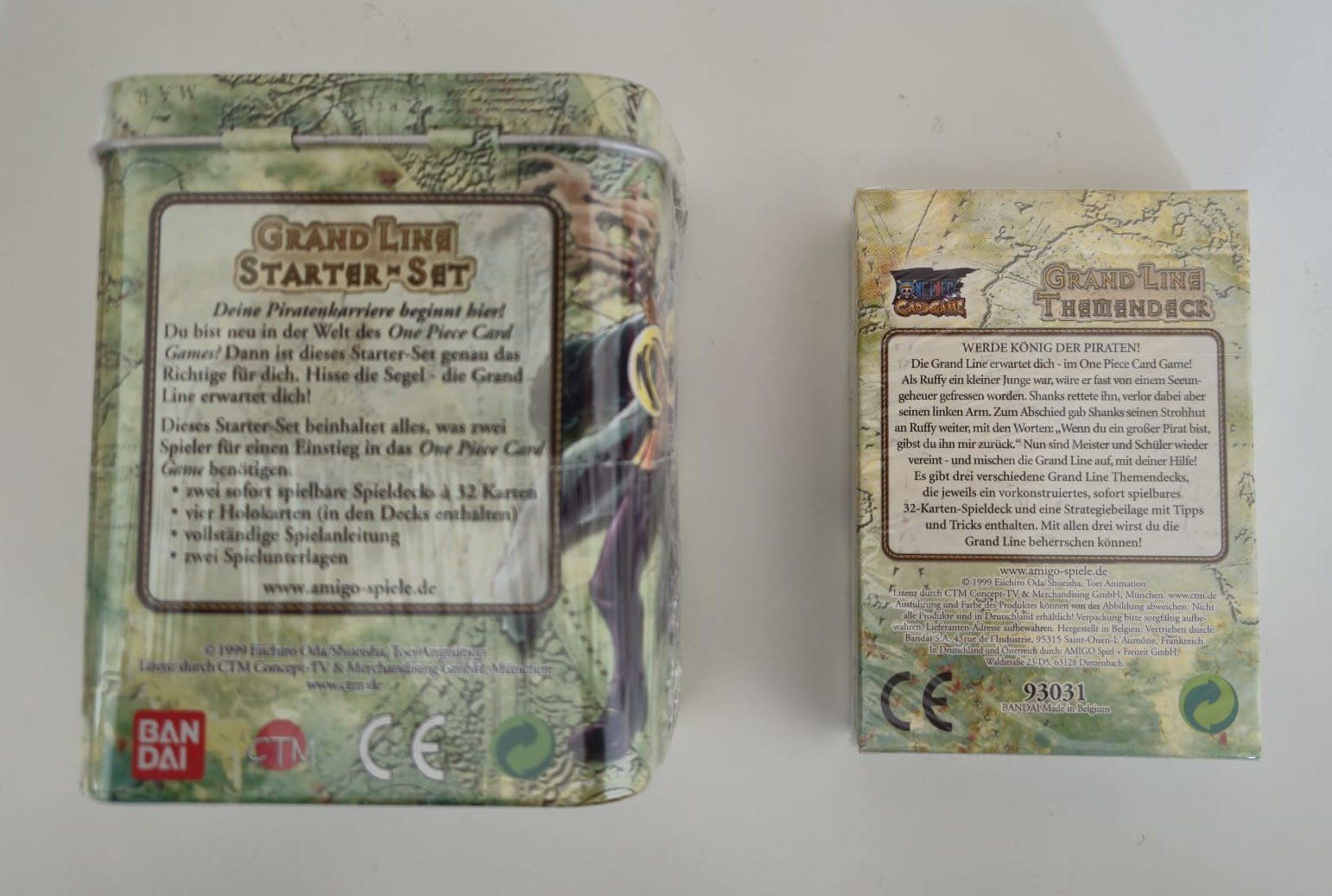 Bandai Carte collezionabili: One Piece TCG card game 2 Deck/Set sealed DE – Nuovo e nell'imballaggio originale da Biel/Bienne venduto da DigiPok 1