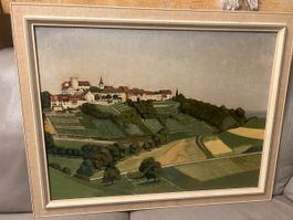 Gemälde M. Greuter , Original mit Rahmen 78x60cm