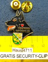 I  ❤  DIENSTHUNDE KANTONS-POLIZEI THURGAU PIN GEPRÄGT GOLDIG