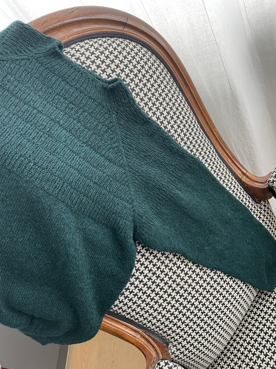Maglioni & Felpe: Pullover, handgestrickt, verde bottiglia 46 – Nuovo e nell'imballaggio originale da Zürich venduto da echt01 4
