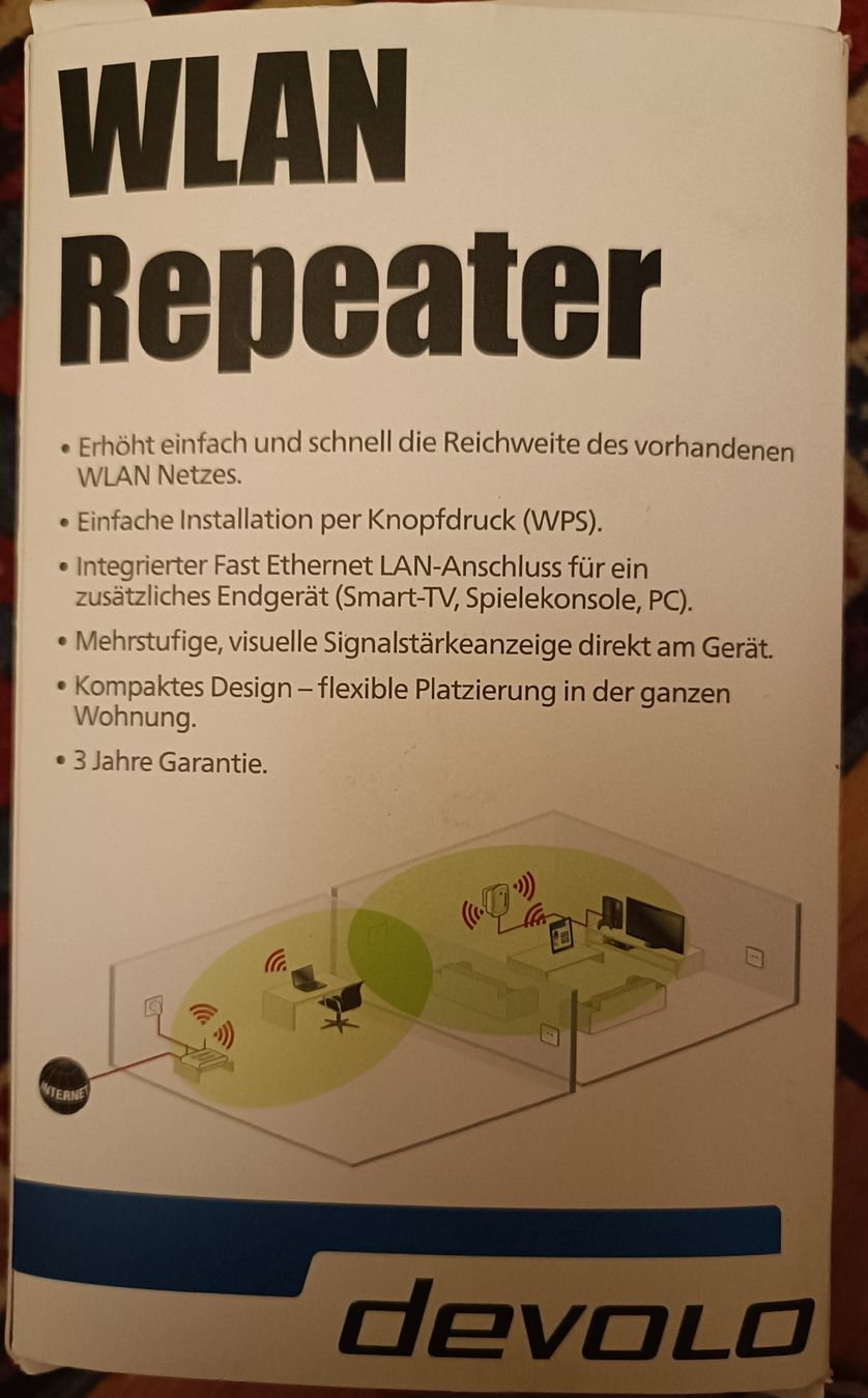 Devolo WiFi: Ripetitore WiFi Devolo – Nuovo e nell'imballaggio originale da Lugano venduto da riccardo012 4