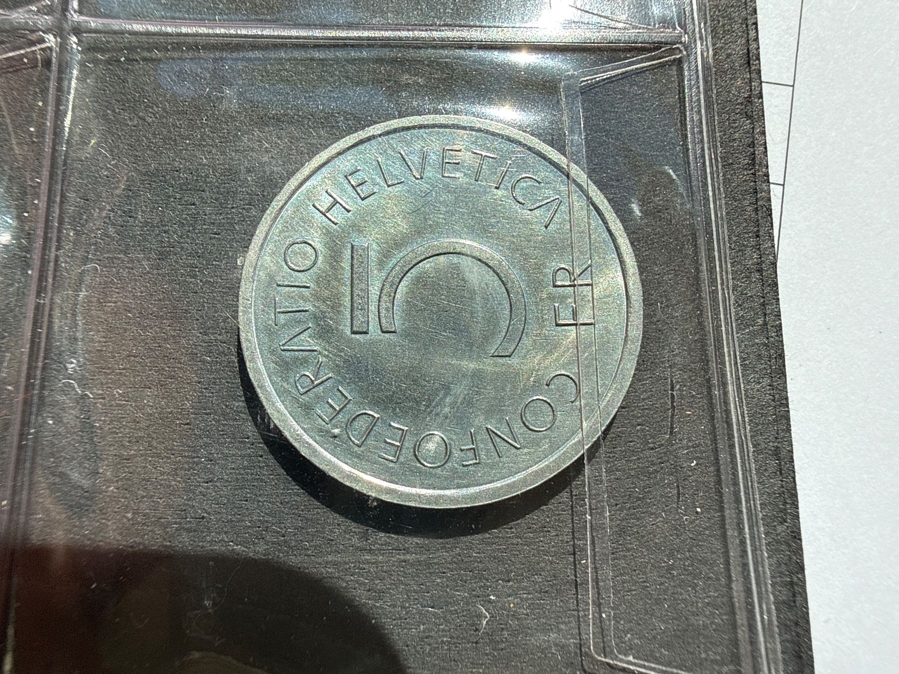 Alle Münzen: Monnaie commémorative Suisse 1976 - Fr. 5.- – Neu (gemäss Beschreibung) aus Porrentruy von jlo_tt9h 1