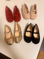 4 Paar Mädchen Ballerinas von H&M, Grösse 22, Top Zustand!