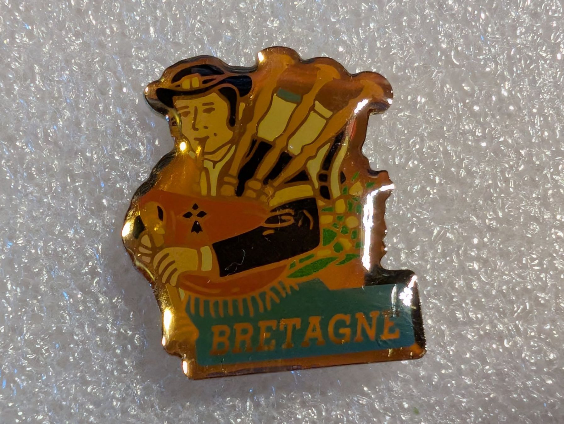 Placchette & Badge: Ansteckpin 278: Bretagne – Usato da Oppligen venduto da Pin-Fall-Shop